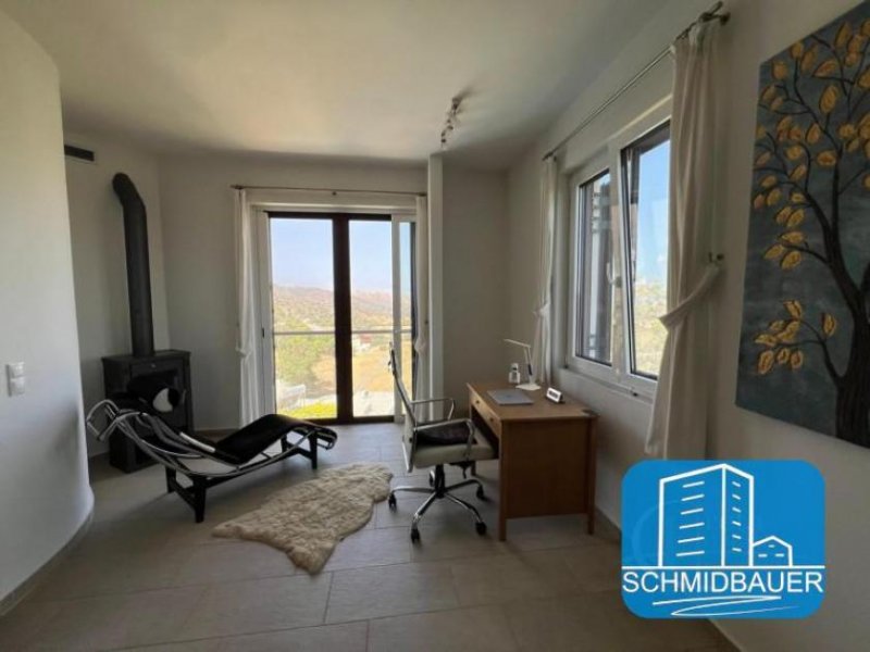 Listaros Kreta, Listaros: Modern gebaute Villa mit herrlichem Meerblick Haus kaufen